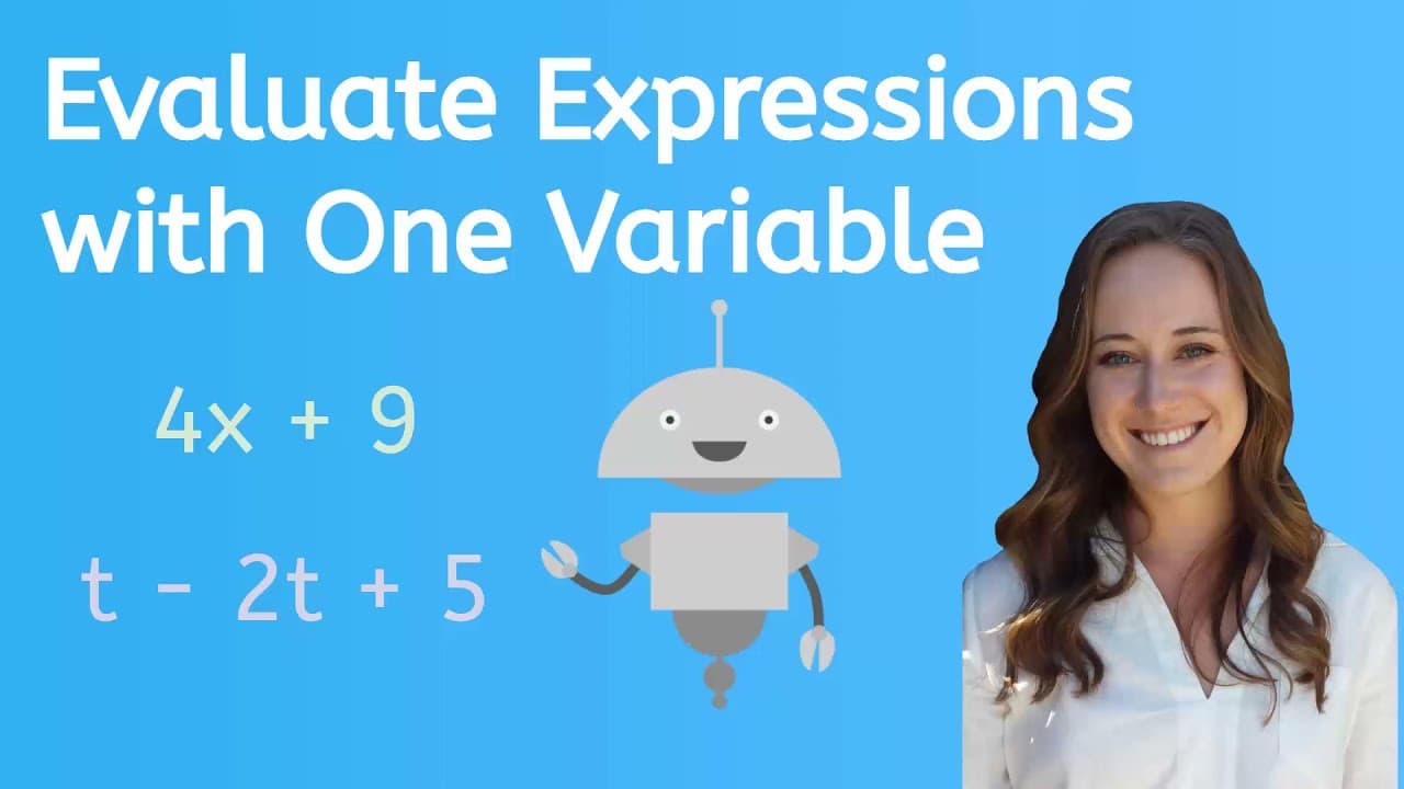How to Evaluate Algebraic Expressions Using Substitution