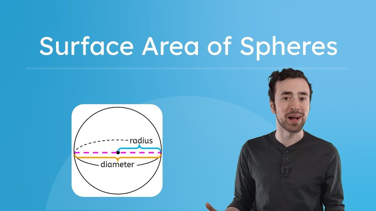 Calculating the Surface Area of a Sphere