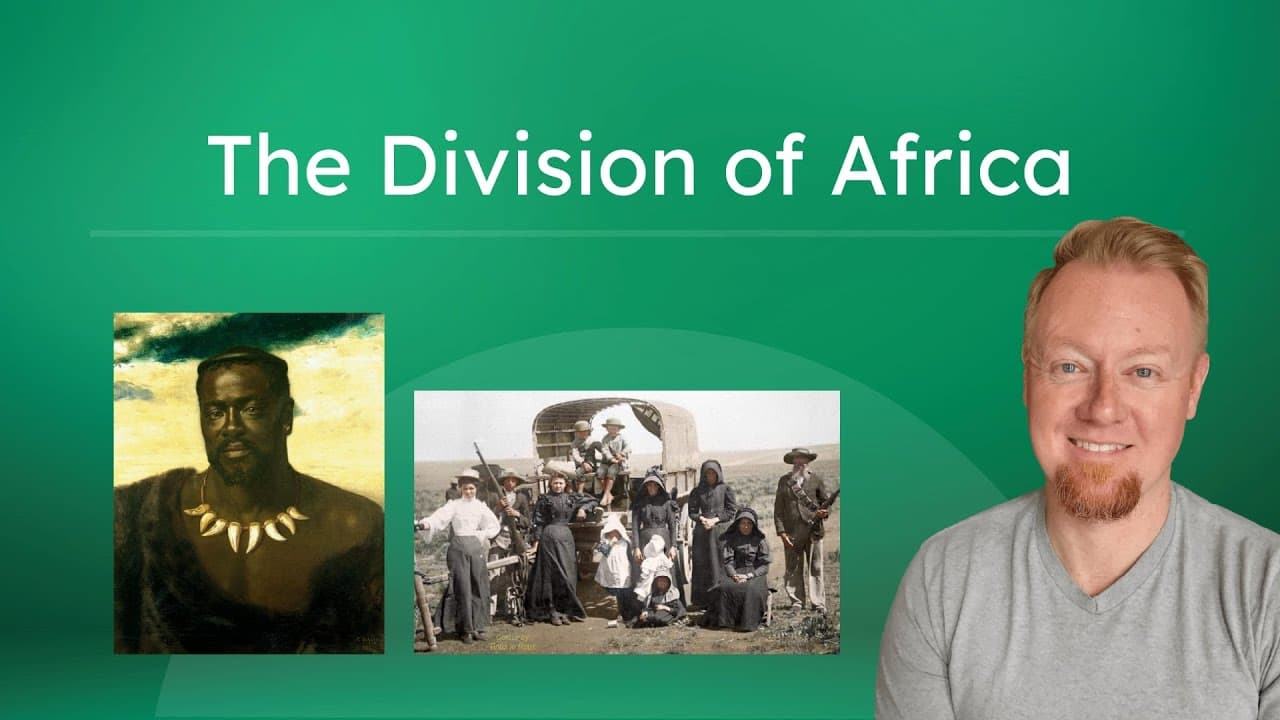 The Scramble for Africa and the Struggle for South Africa