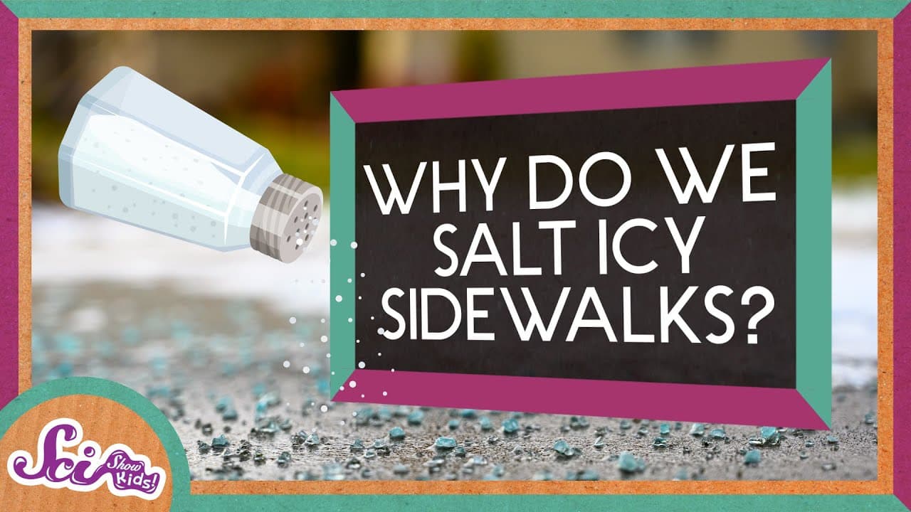 How Salt Prevents Ice From Forming on Sidewalks