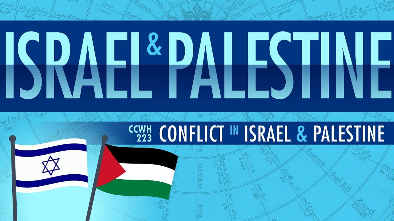 The History of the Conflict in Israel and Palestine
