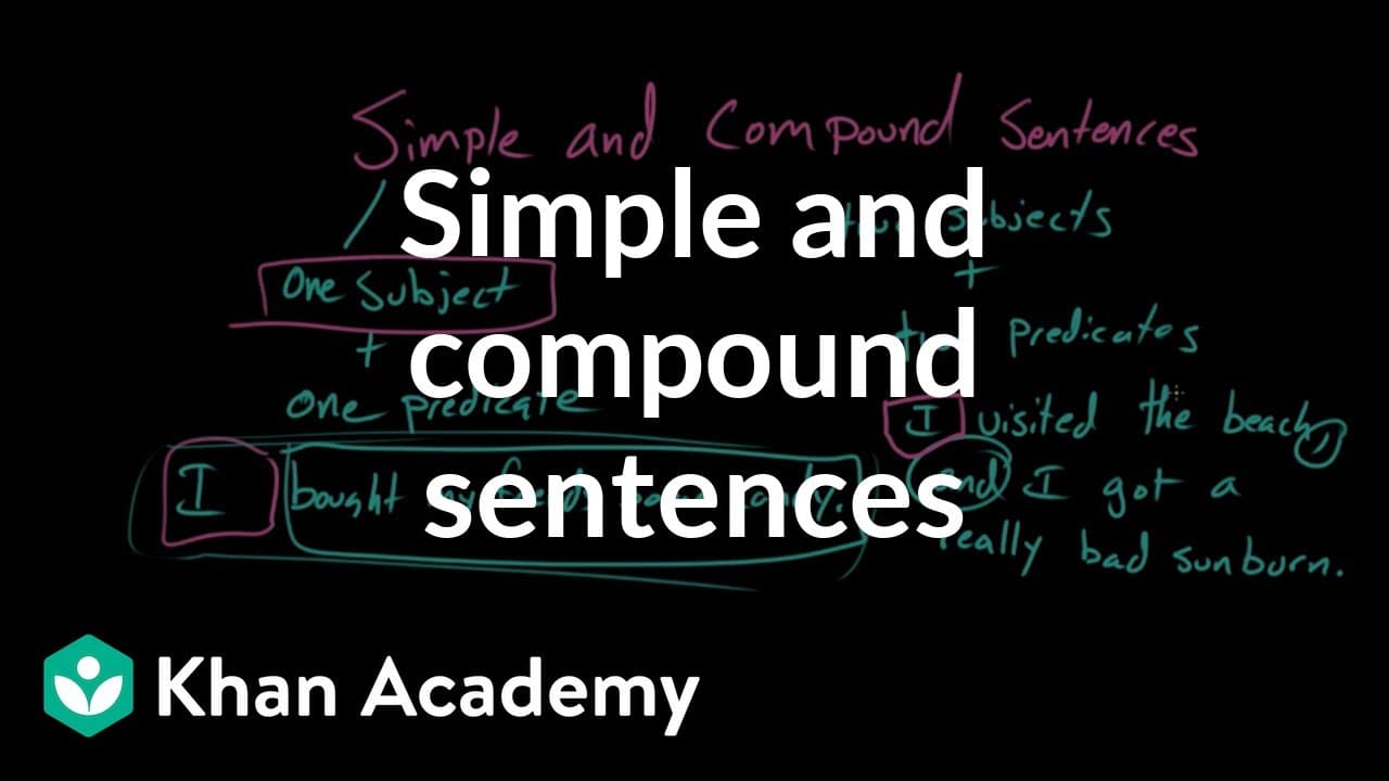 Understanding Simple and Compound Sentences