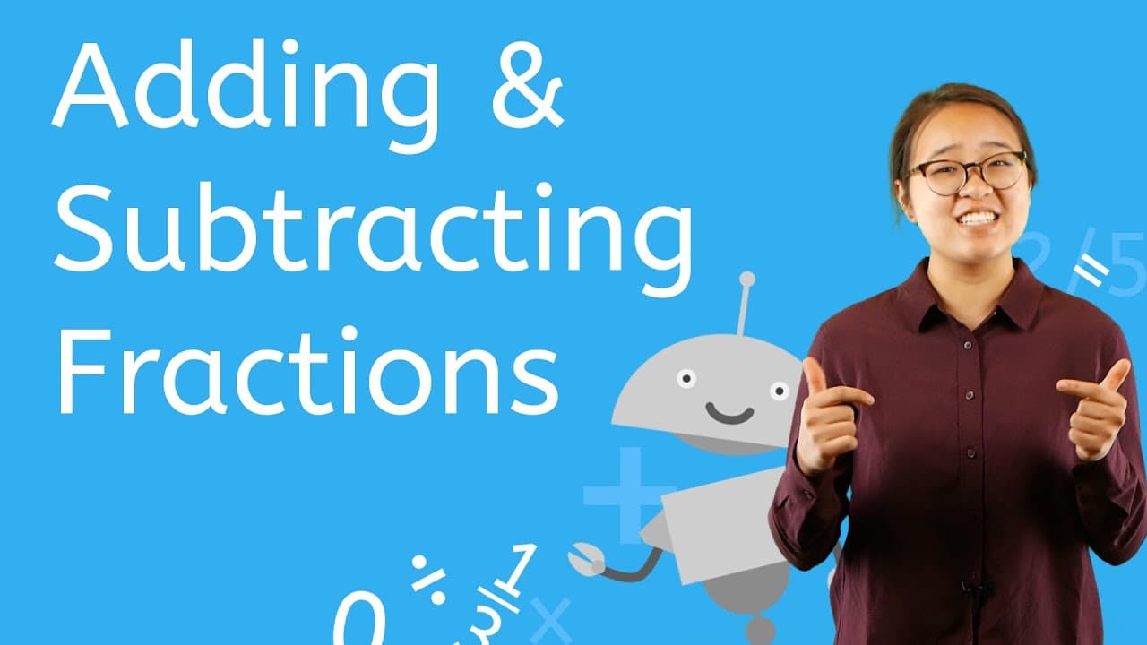 How to Add and Subtract Fractions with Different Denominators