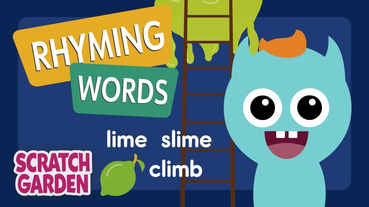 Fun With Rhyming Words: The Monsters Learn English Show