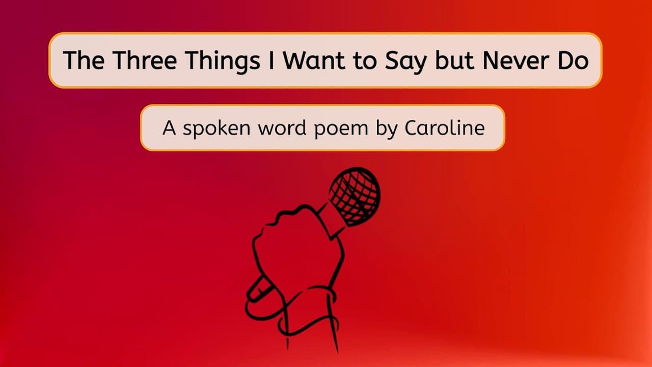 Three Unspoken Truths: A Spoken Word Performance