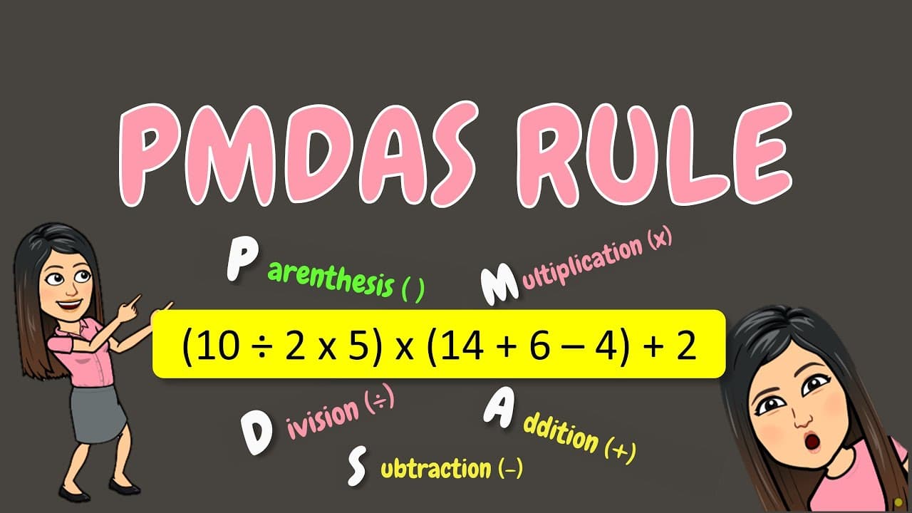 Mastering Order of Operations: The GMDAS Rule Explained