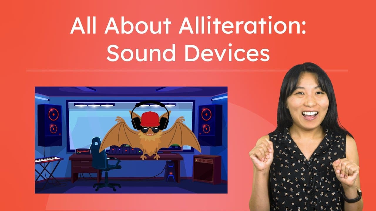 Using Sound Devices to Create Musical Poetry