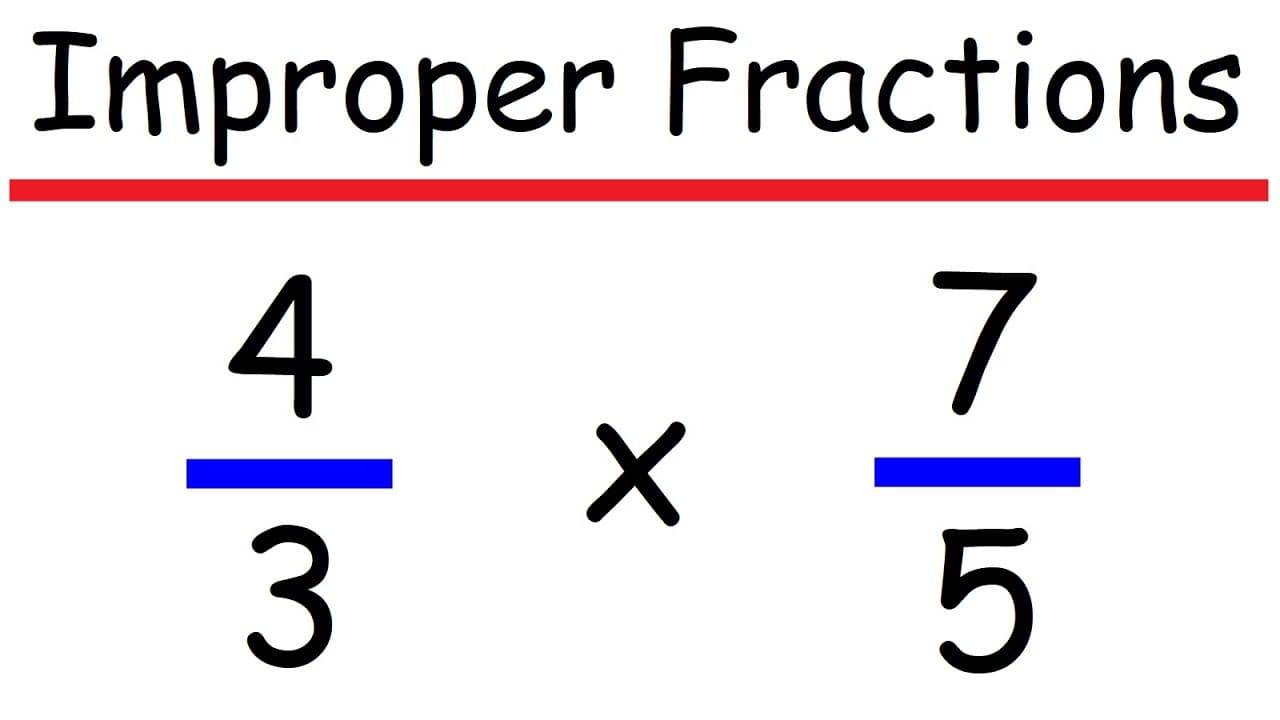 How to Multiply and Simplify Improper Fractions