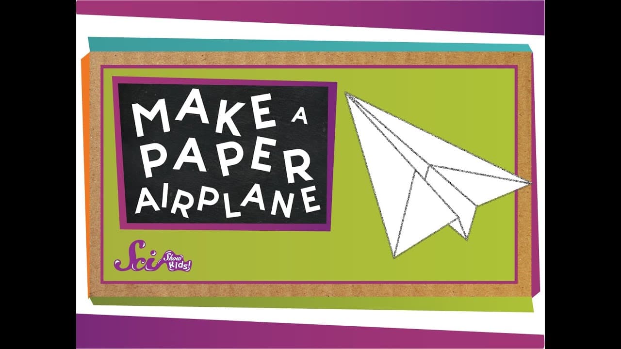 Building Paper Airplanes and Learning How They Fly