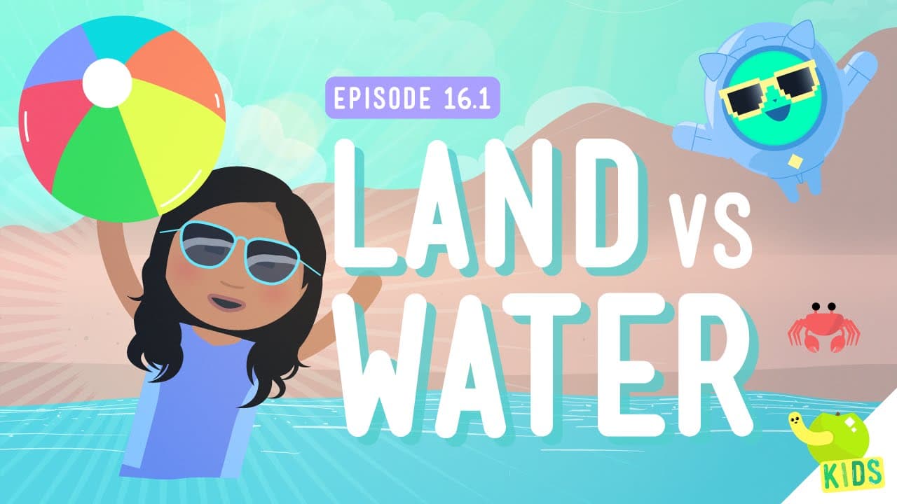 How Land and Water Absorb the Sun's Heat