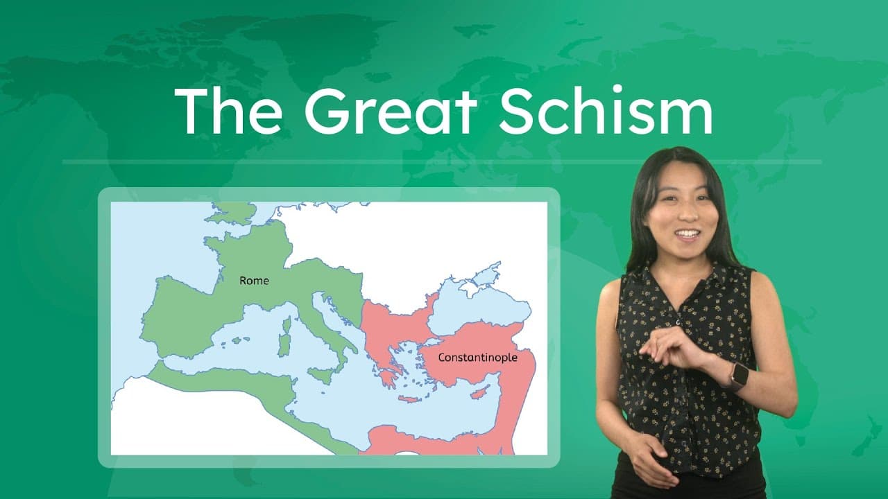 The Great Schism: The Church's Historic Breakup