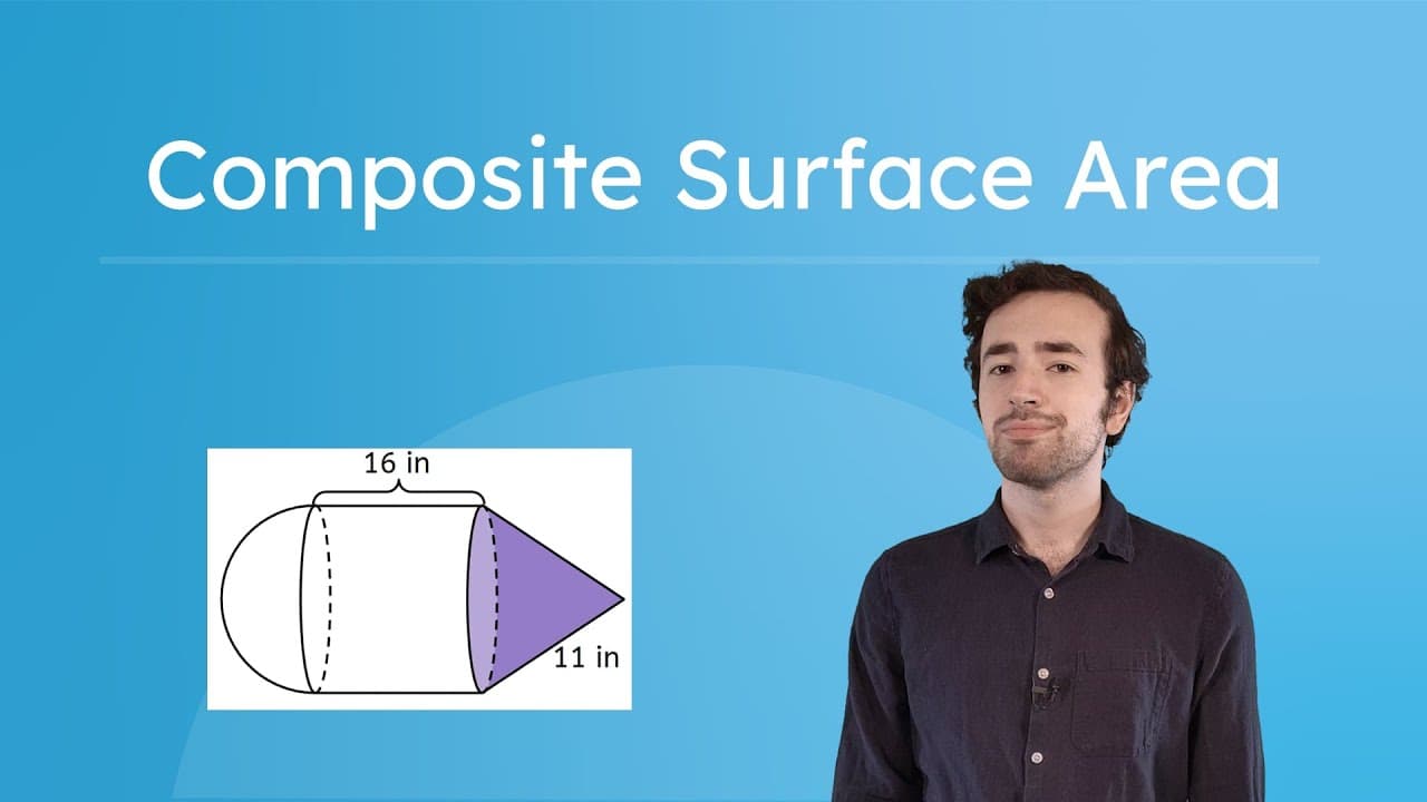 Mastering Surface Area of Composite 3D Figures