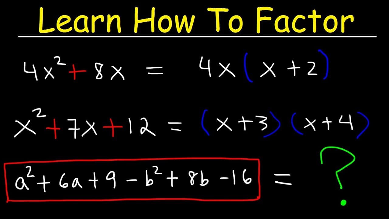 Mastering Polynomial Factoring Techniques