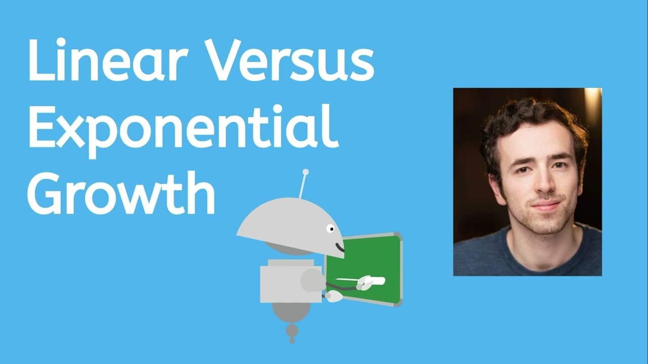 How to Distinguish Linear and Exponential Growth Data