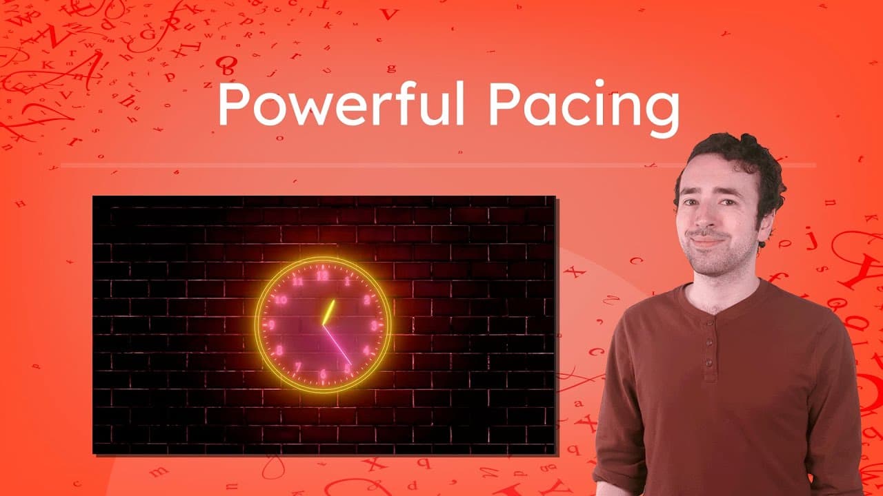 Controlling Time and Pacing in Creative Writing