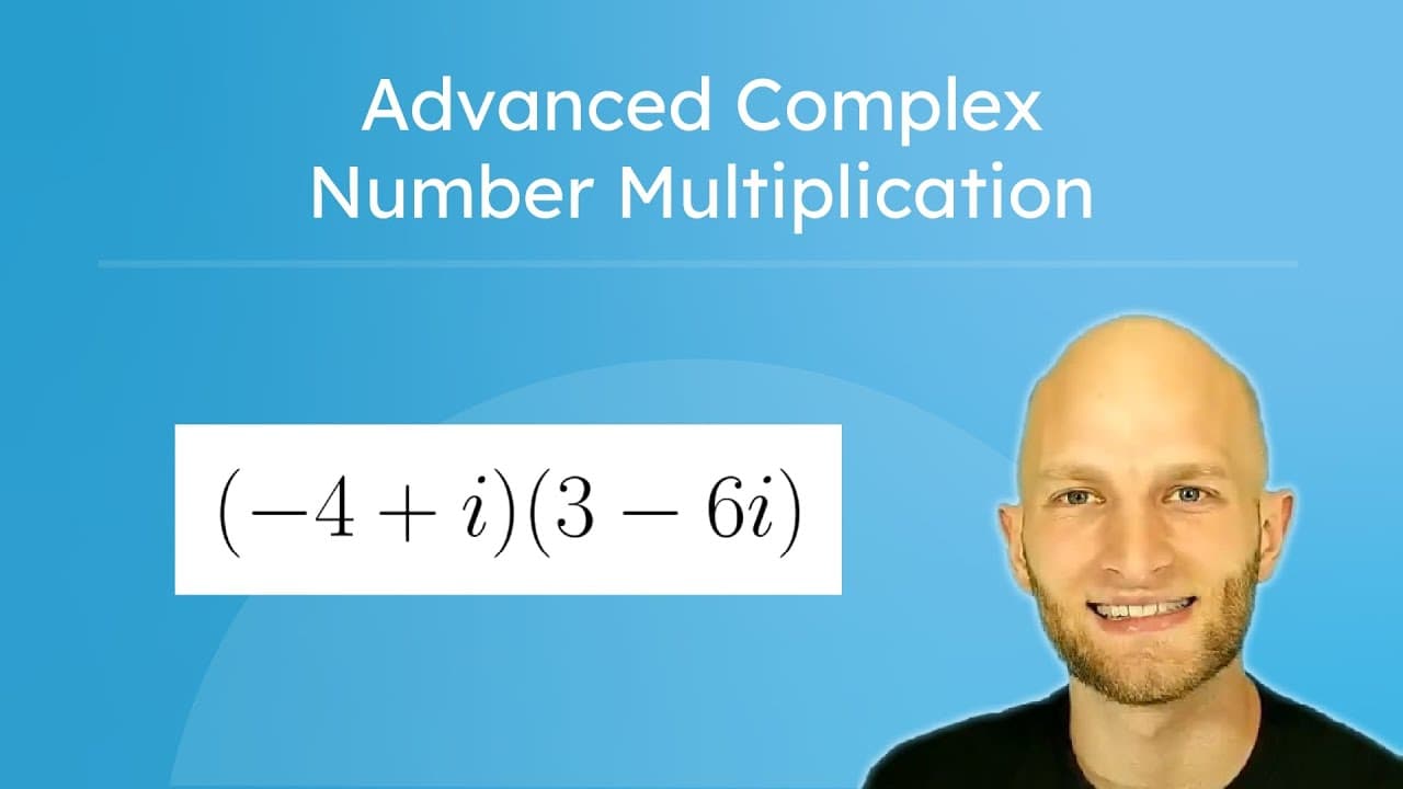 Multiplying and Simplifying Complex Numbers