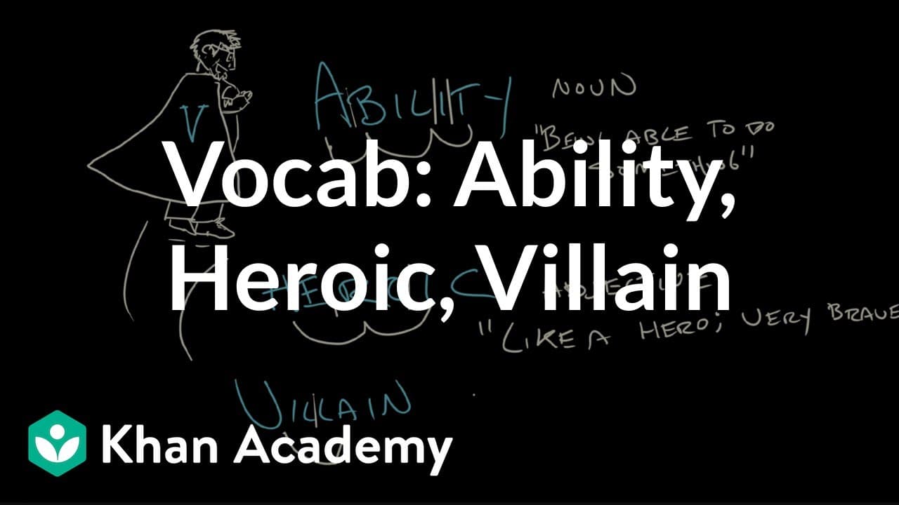 Exploring Suffixes Through Heroes and Villains