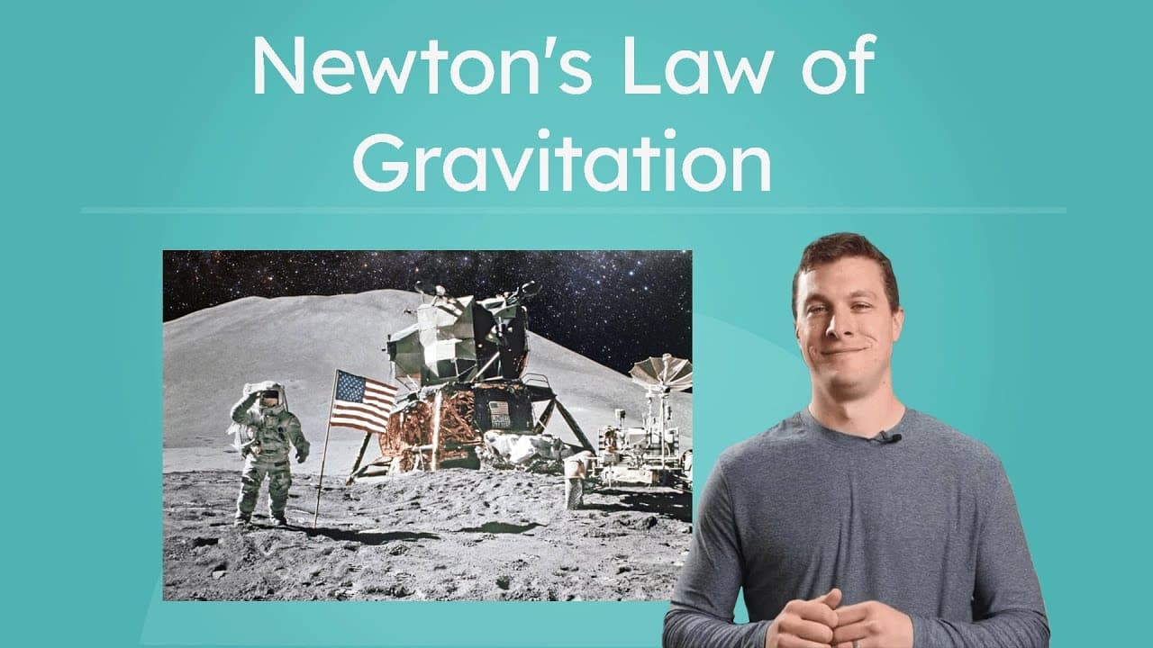 Calculating the Force of Gravity with Newton's Law