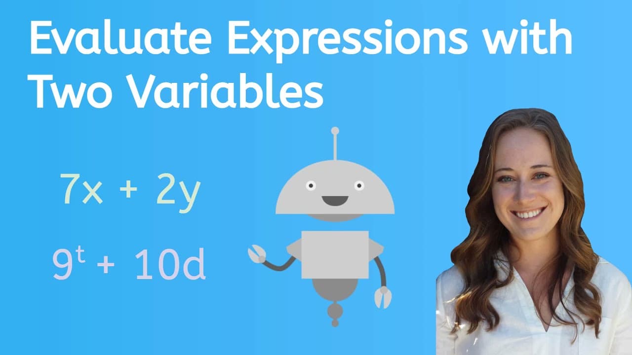 How to Evaluate Algebraic Expressions with Two Variables