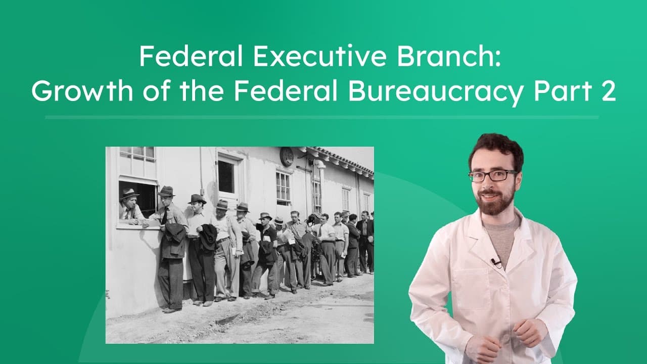 How the Federal Bureaucracy Grew: From Trust-Busting to Modern Day