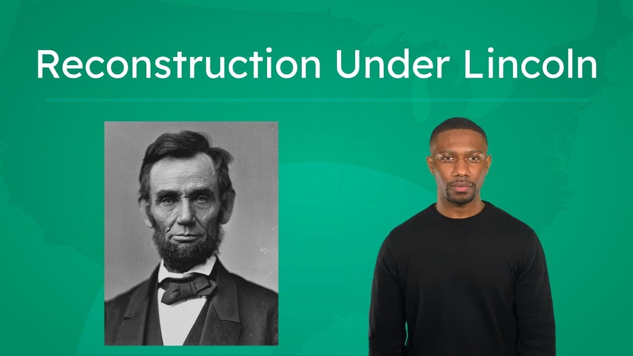 Rebuilding America: Lincoln and the Start of Reconstruction