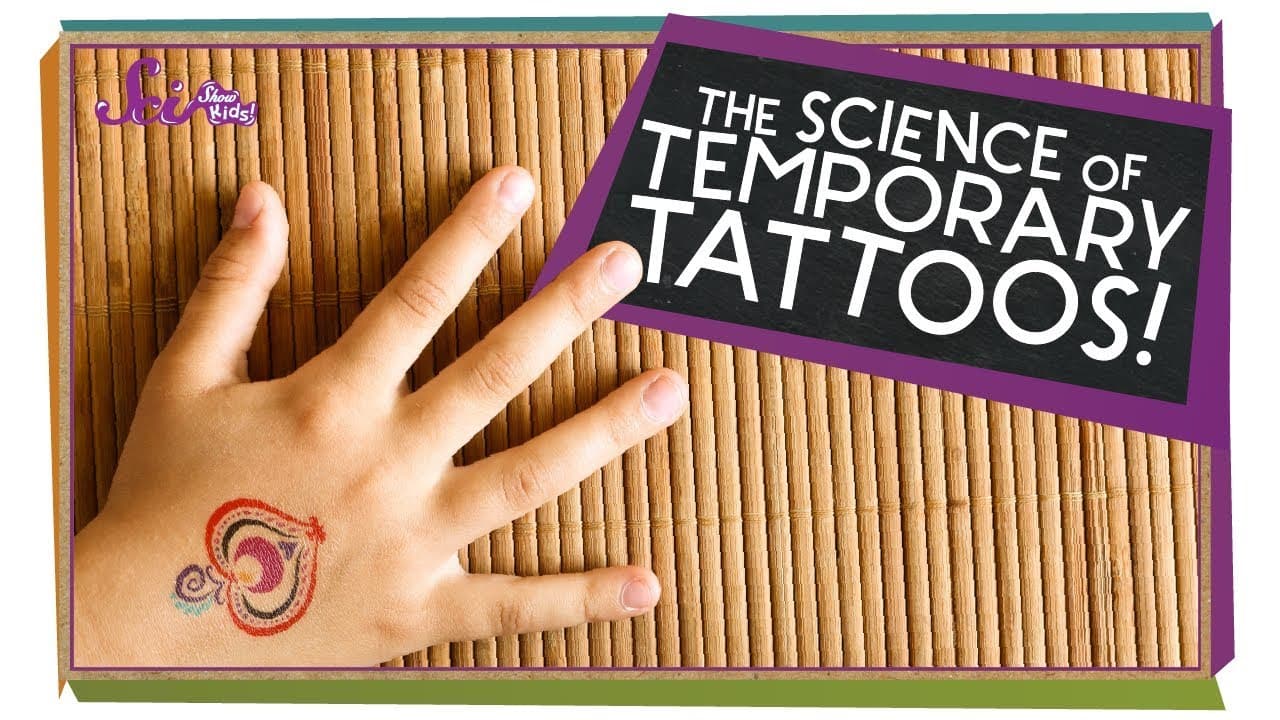 How Temporary Tattoos Stick to Your Skin
