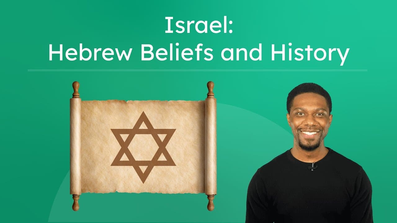Exploring Ancient Israel and the History of the Hebrews