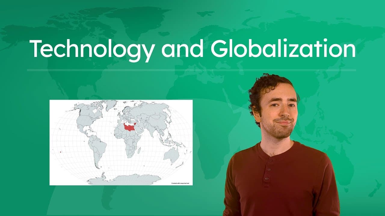 From the Wheel to the Web: How Technology Drives Globalization