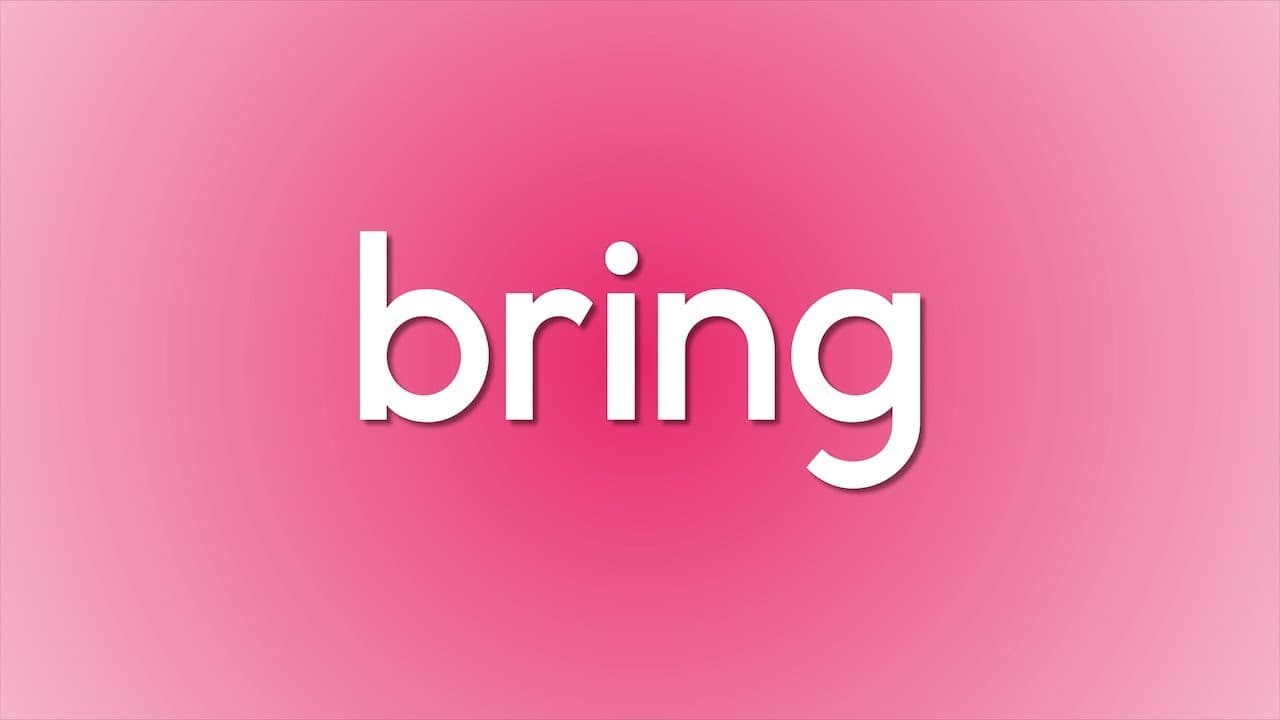 Singing and Spelling the Sight Word "Bring"