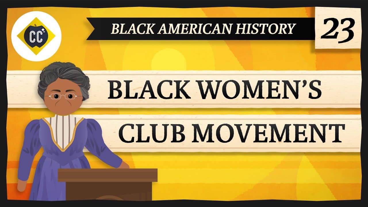Lifting As We Climb: The Black Women's Club Movement