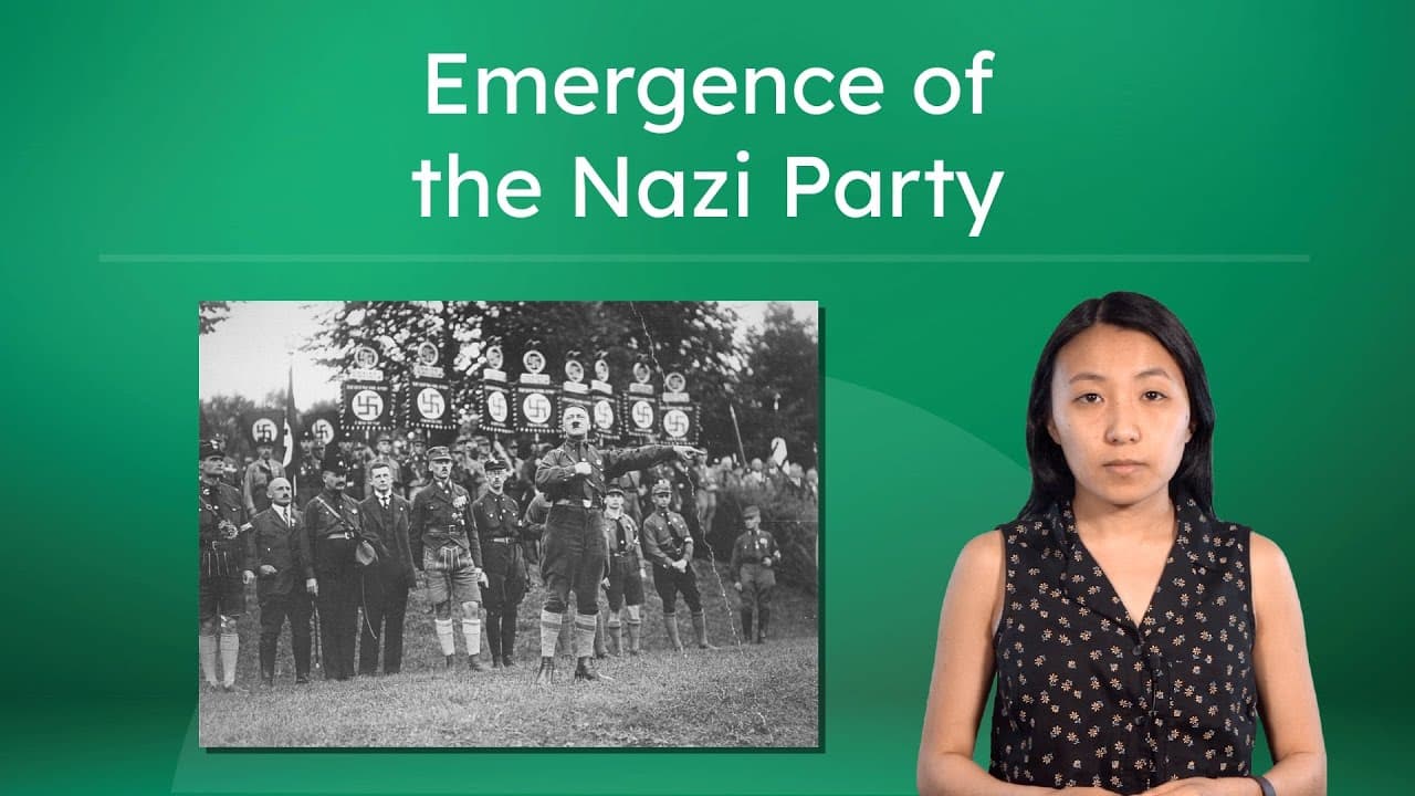 The Rise of the Nazi Party: Origins and Ideology