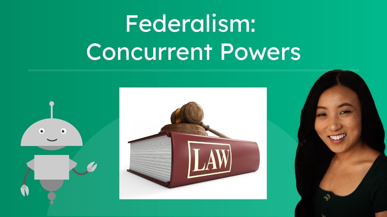 Exploring Concurrent Powers: How the U.S. Government Shares Authority