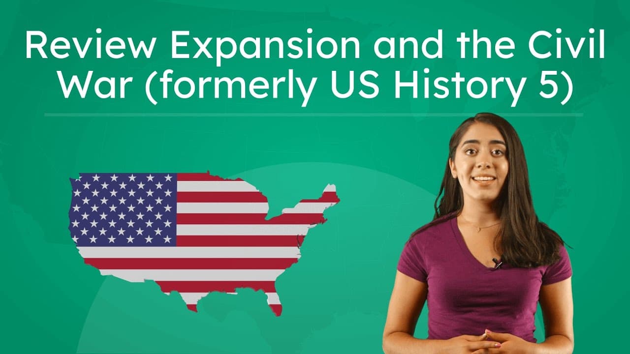 How the US Grew: Westward Expansion and the Civil War