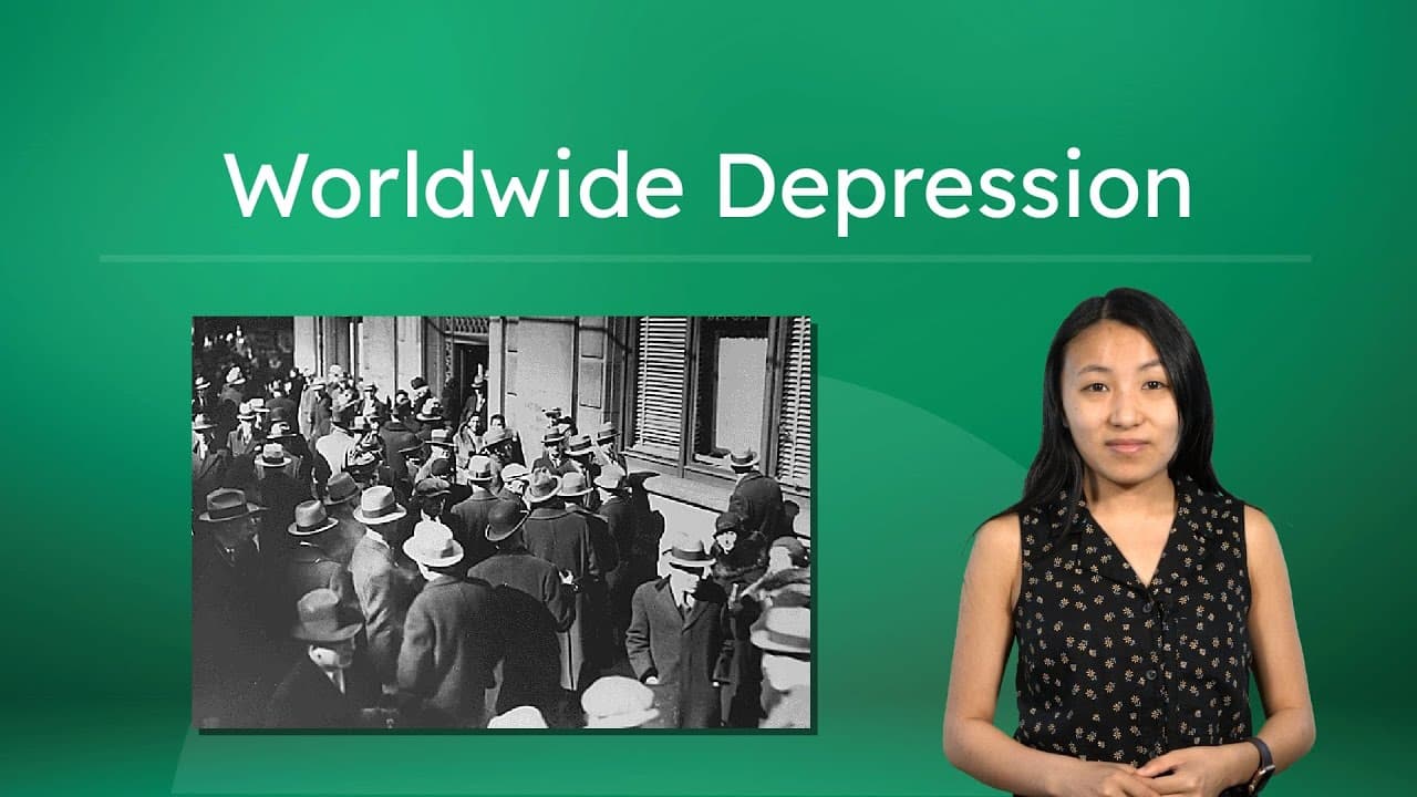 Causes and Global Consequences of the Great Depression
