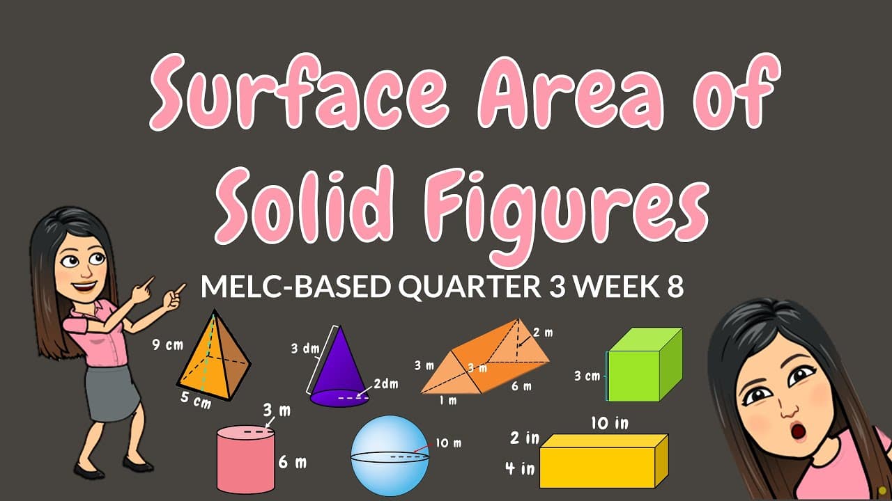 Calculating Surface Area of 3D Shapes
