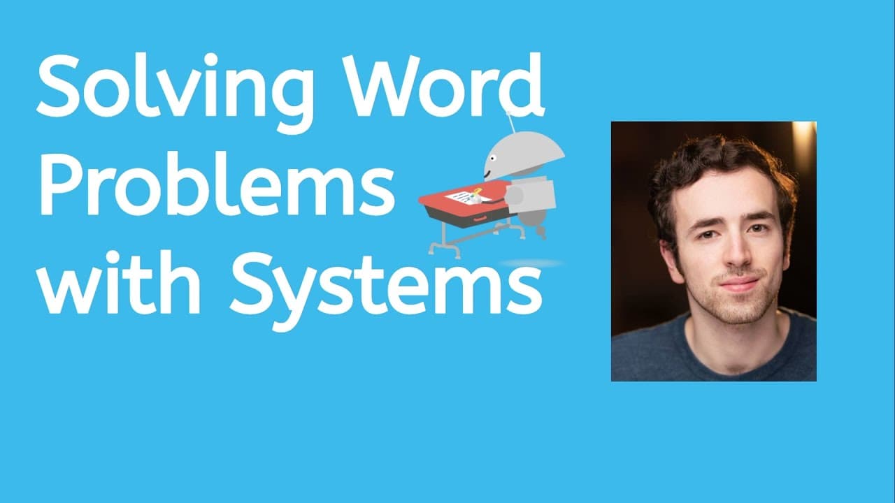 Mastering Word Problems with Systems of Equations