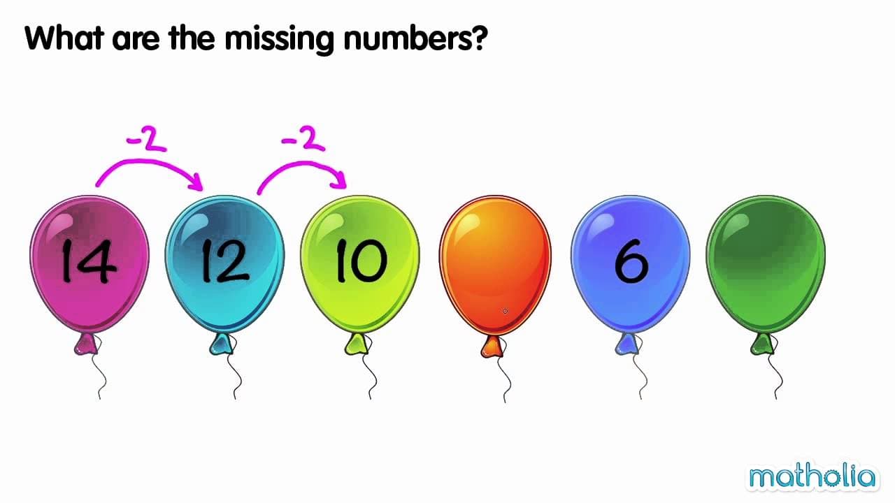 Finding Missing Numbers in Patterns