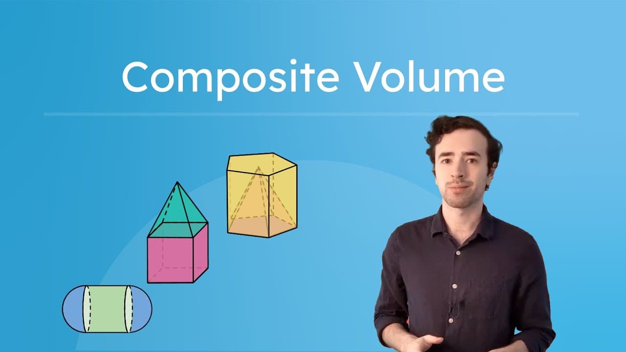 Calculating the Volume of Composite 3D Figures