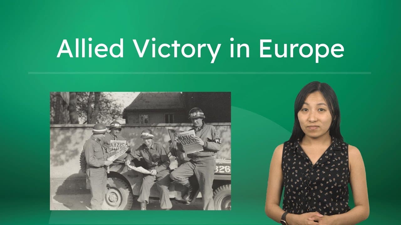 How the Allied Powers Won the War in Europe