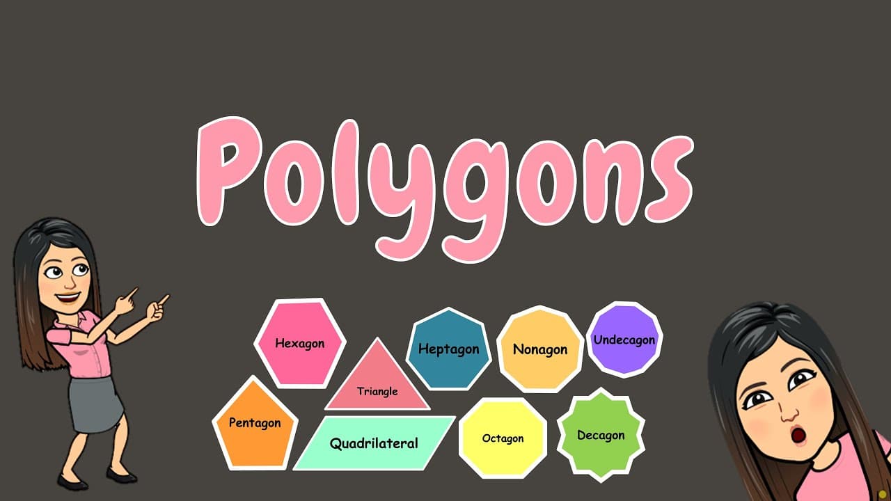 Identifying and Naming Polygons in the Real World