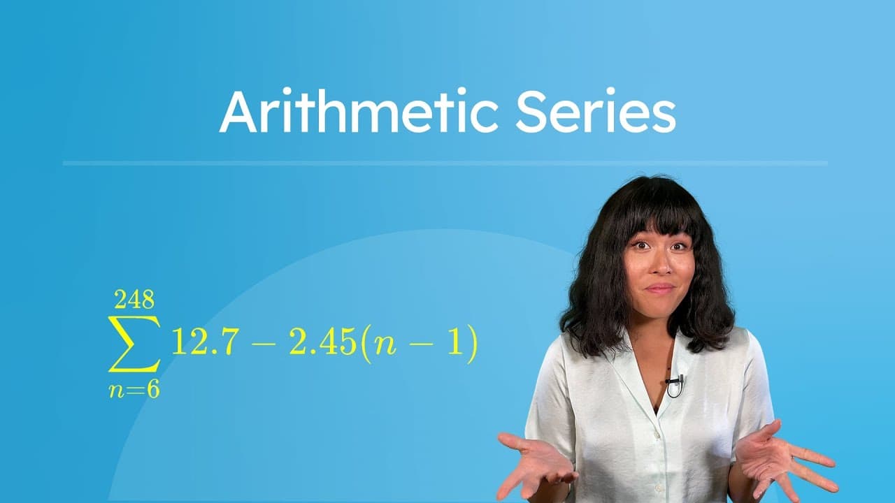 Mastering Arithmetic Series: From Gauss to Formula