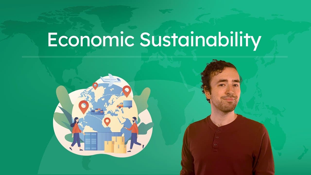 Exploring Economic Sustainability and the Global Economy