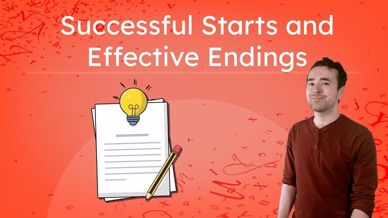 How to Write Powerful Starts and Satisfying Endings