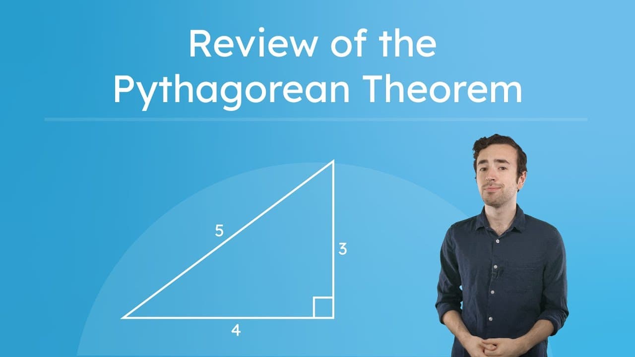 Solving Right Triangles with the Pythagorean Theorem