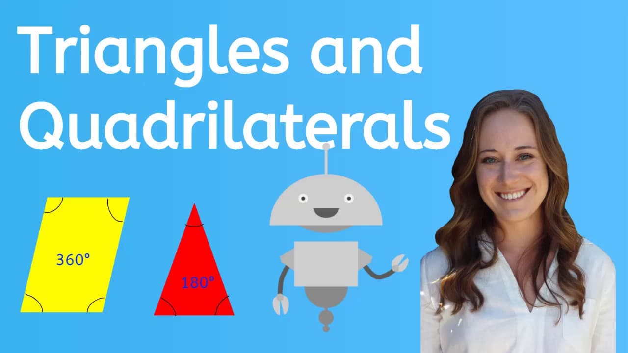 Exploring Triangles and Quadrilaterals: Types and Angles