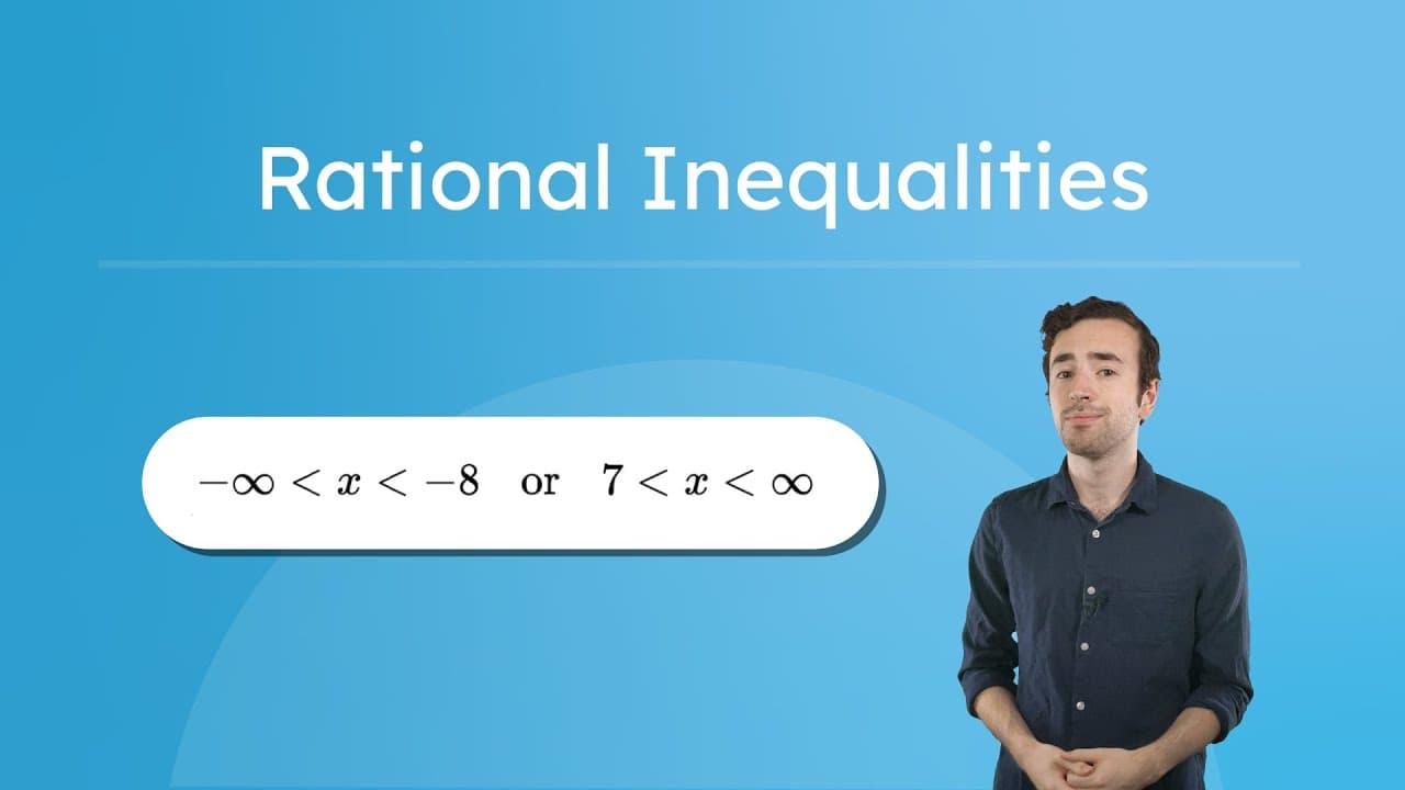 Mastering Rational Inequalities: Steps and Solutions