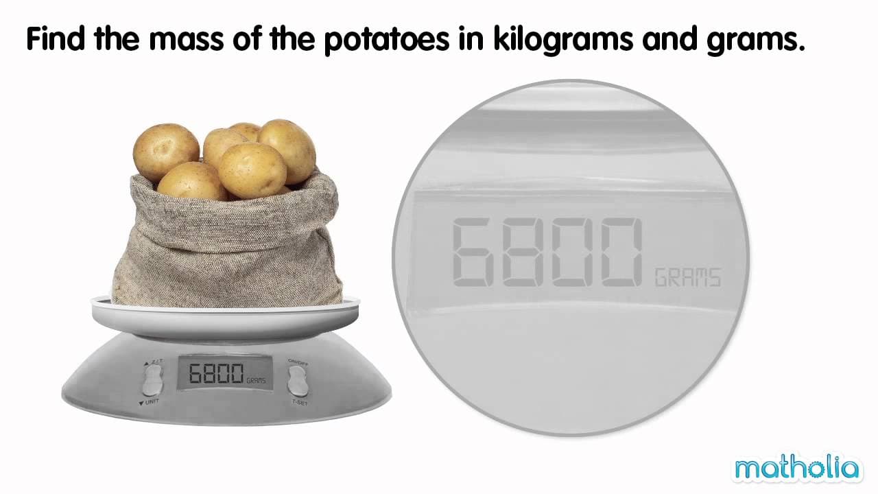 How to Convert Grams to Kilograms and Grams