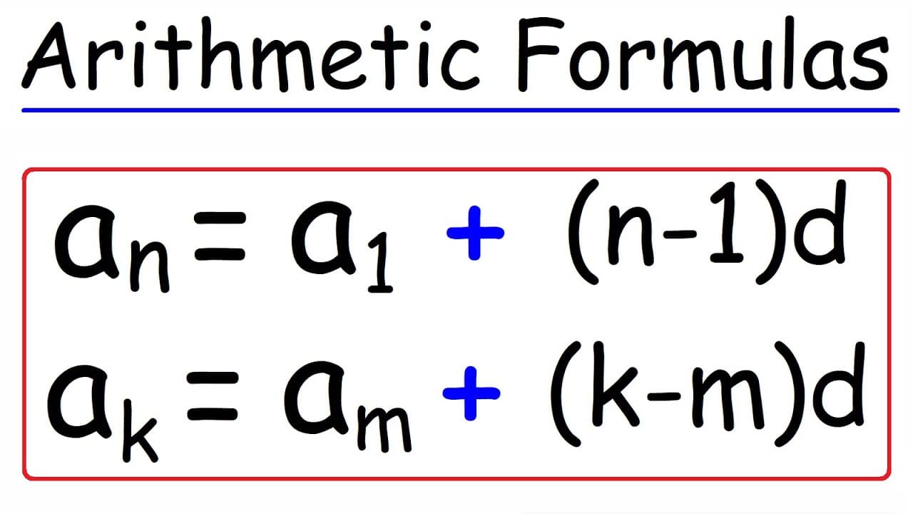 How to Use Arithmetic Sequence Formulas and Calculate Partial Sums