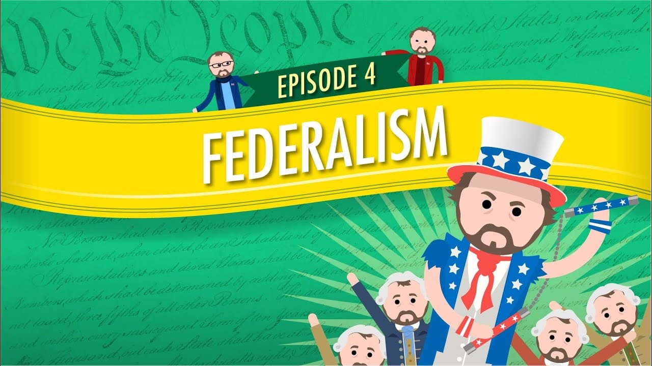 How Federalism Divides Power in the US Government