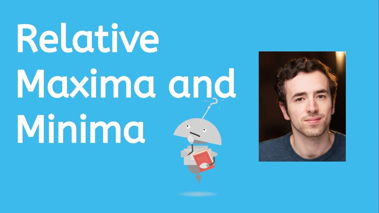 Identifying Relative Maxima and Minima on Function Graphs